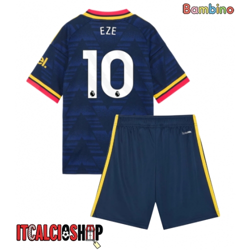 Arsenal Eberechi Eze #10 Seconda Maglia Bambino 2026-27 Manica Corta (+ Pantaloni corti)